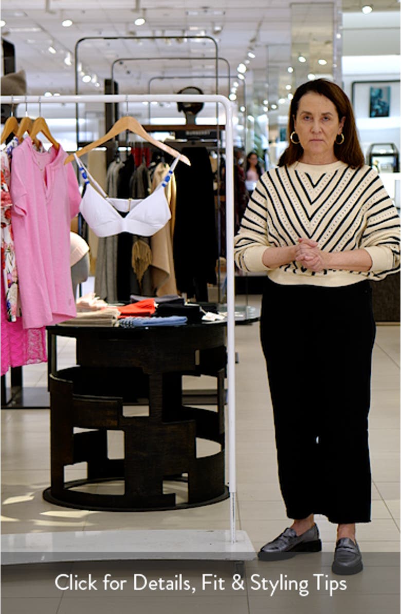 Modern Edge Halter Bikini Top, sales video thumbnail