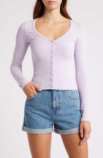 Florence By Mills Snap Baby Rib Cardigan
