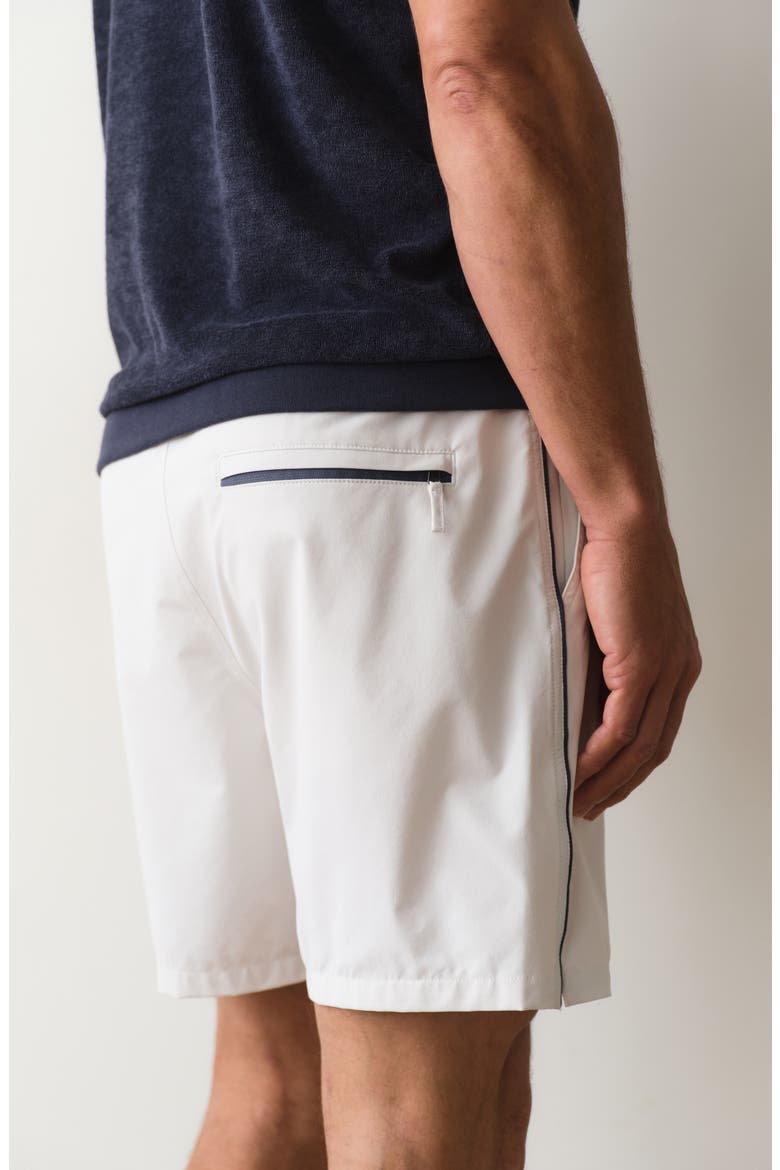 Lined Sport and Swim Shorts, Alternate, color, WHITE