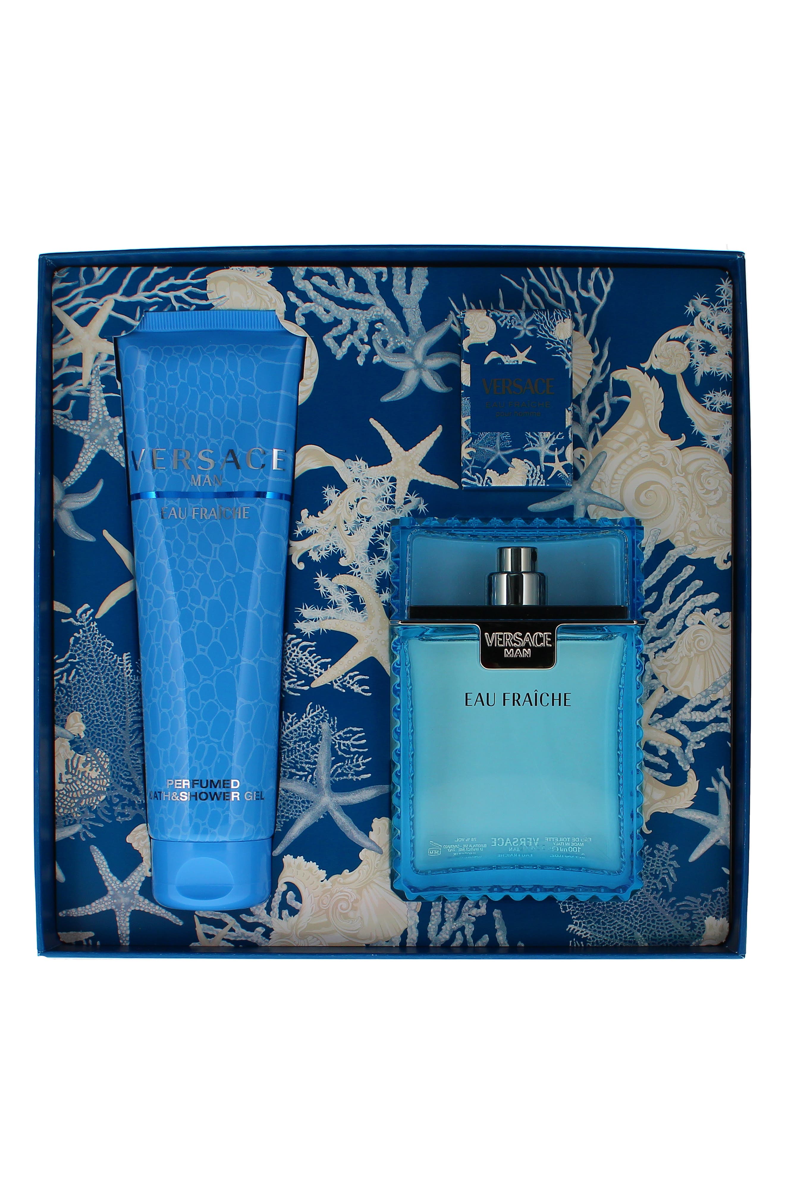 VERSACE MAN EAU FRAICHE ギフトセット Versace Man Eau Fraîche 3-Piece Fragrance Set (Men) | Nordstromrack