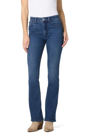 Joe's High Waist Curvy Bootcut Jeans In Blue