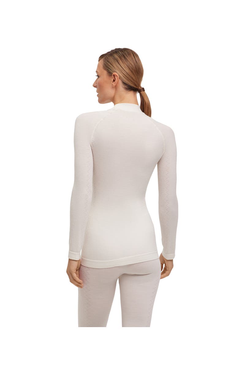 Falke Wool Tech. Base Layer Top, Alternate, color, Off-White