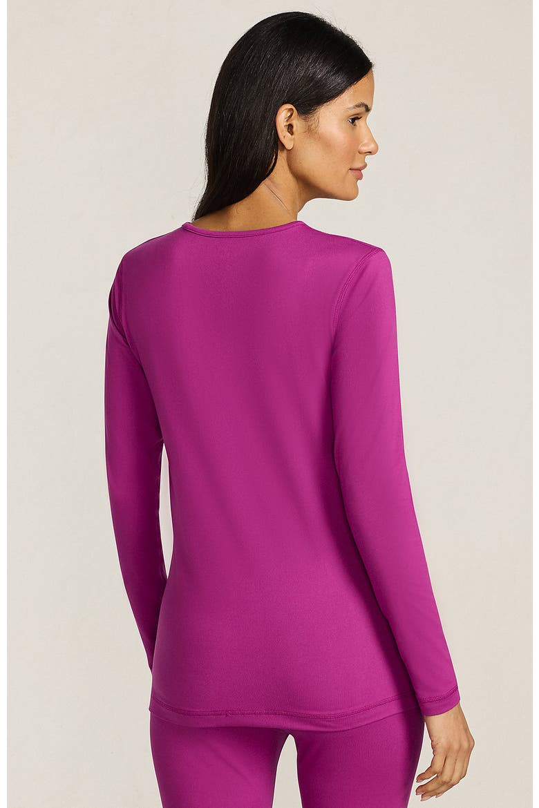 Baselayer Cozy Thermaskin Crewneck Top, Alternate, color, Light Raspberry Sorbet