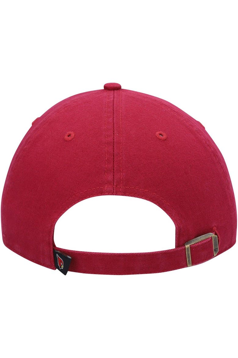 Women's '47 Cardinal Arizona Cardinals Vocal Clean Up Adjustable Hat, Alternate, color, Cardinal