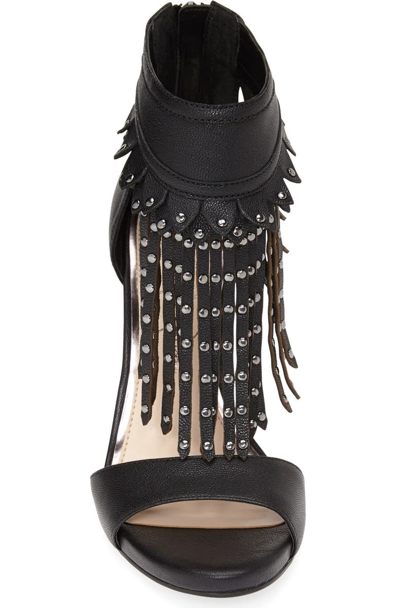 Jessica Simpson 'Reiko' Studded Fringe Sandal, Alternate, color,