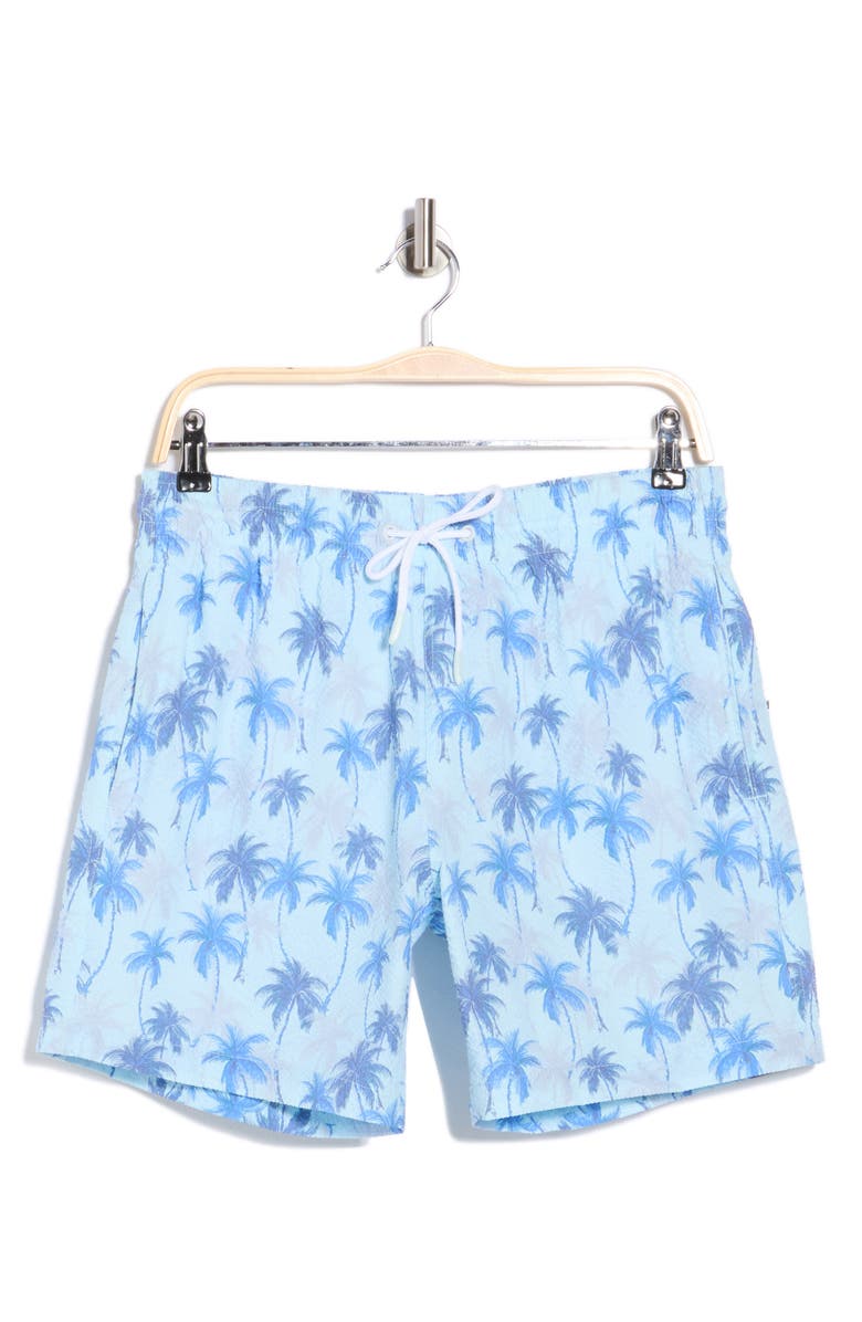 Trunks Surf & Swim Co. Sano 6.5-Inch Swim Shorts, Main, color, Light Blue