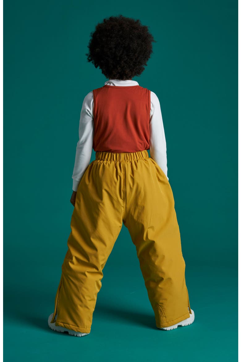 Cub the Lion Ski Pants, Alternate, color, Yellow