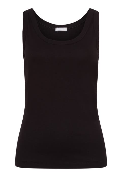 Sleep And Lounge Ribbed Cotton Tank Top
