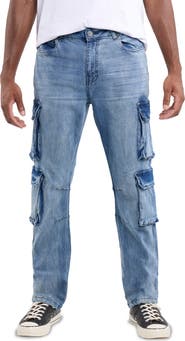XRAY Straight Fit Cargo Jeans