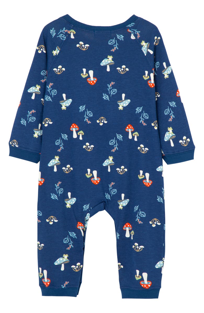 Peek Aren't You Curious Mushrooms Cotton Romper, Alternate, color, 