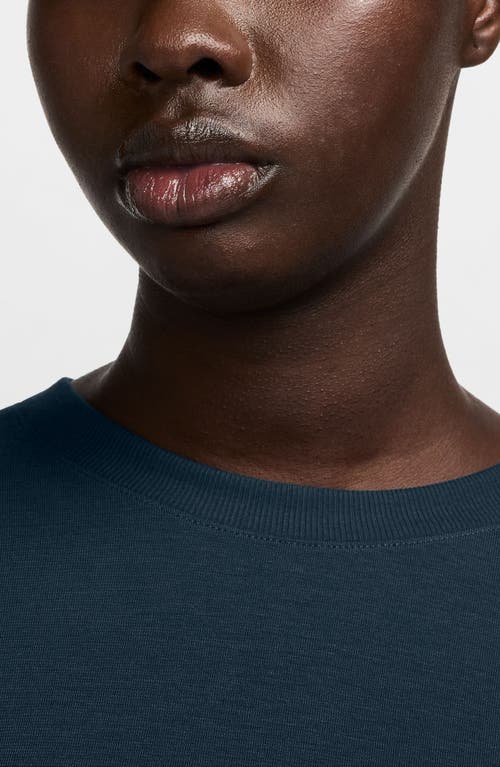 Nike One Relaxed Dri-fit Top In Blue