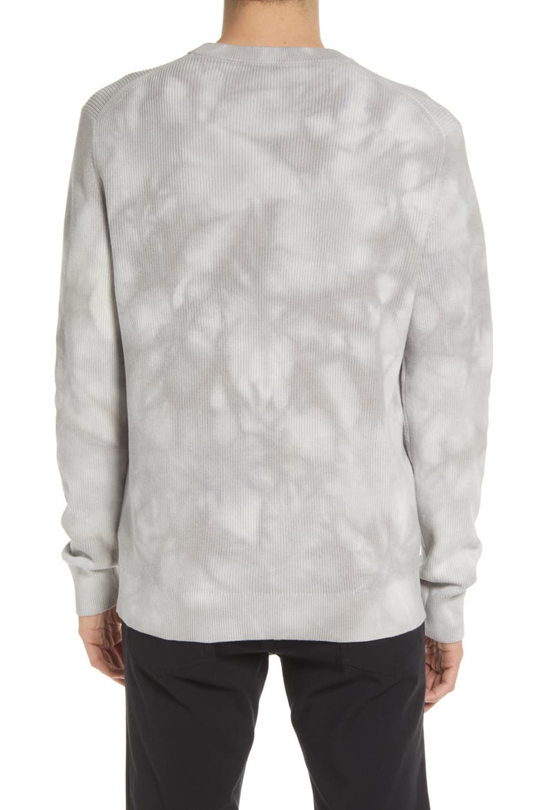 Masten Eco Brea Tie Dye Crewneck Sweater, Alternate, color, PLSH/SMK
