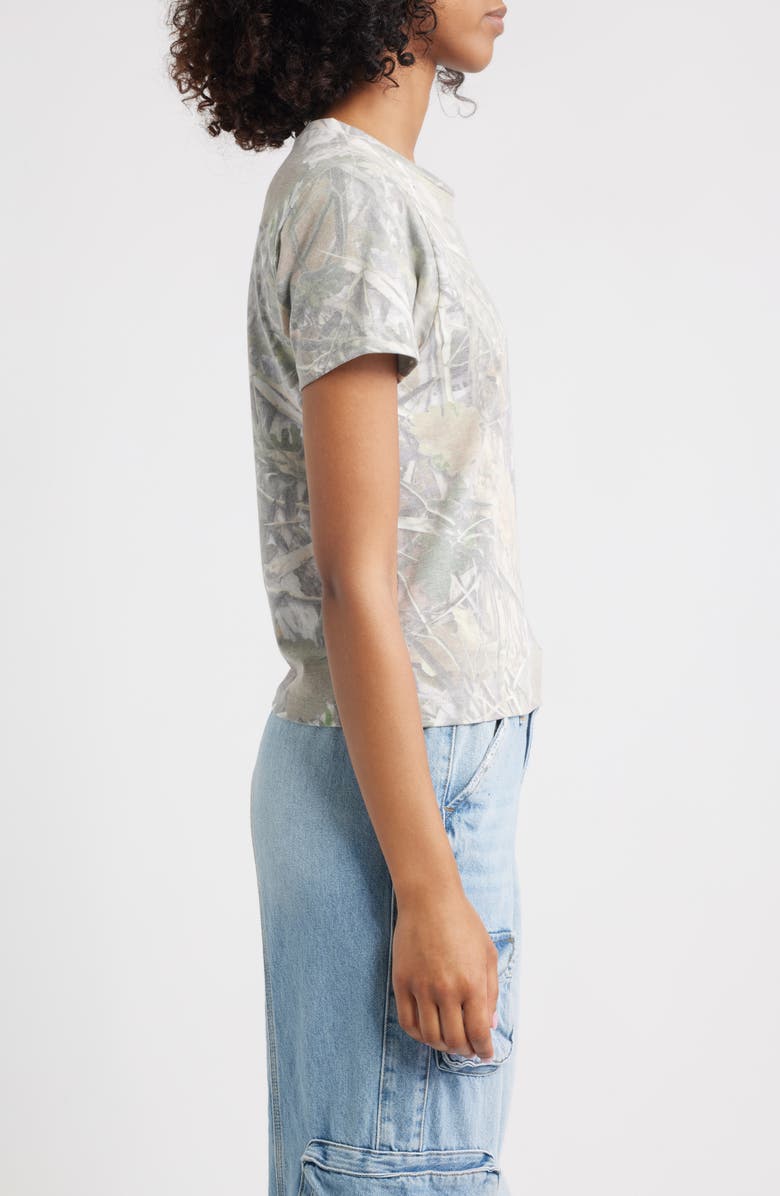 GOLDEN HOUR Star Appliqué Cotton Graphic T-Shirt, Alternate, color, Leaf Camo