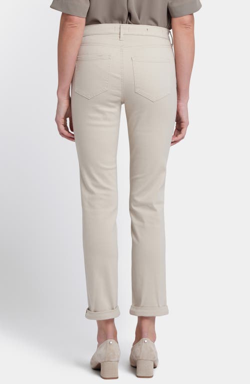 Nydj Sheri High Rise Ankle Slim Leg Jeans In Feather