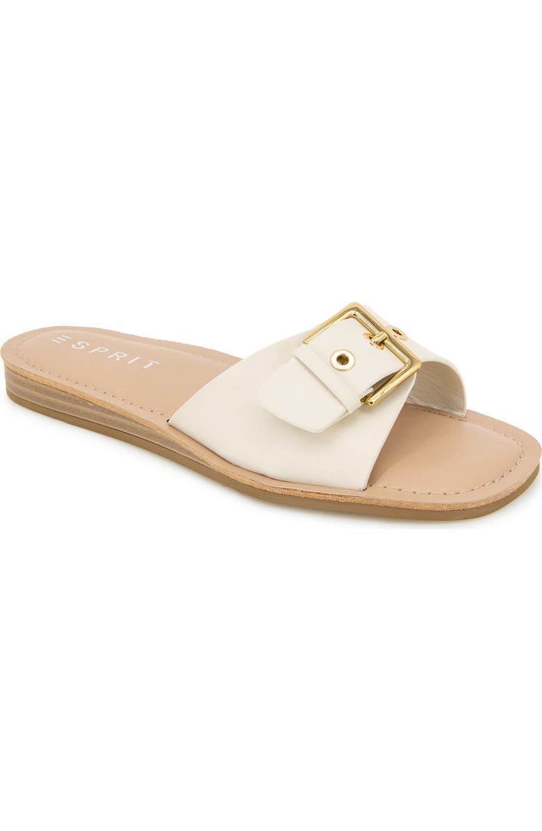 Esprit Lily Slide Sandal, Main, color, Ivory