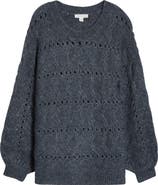 Treasure & Bond Cable Crewneck Sweater