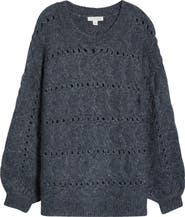 Treasure & Bond Cable Crewneck Sweater