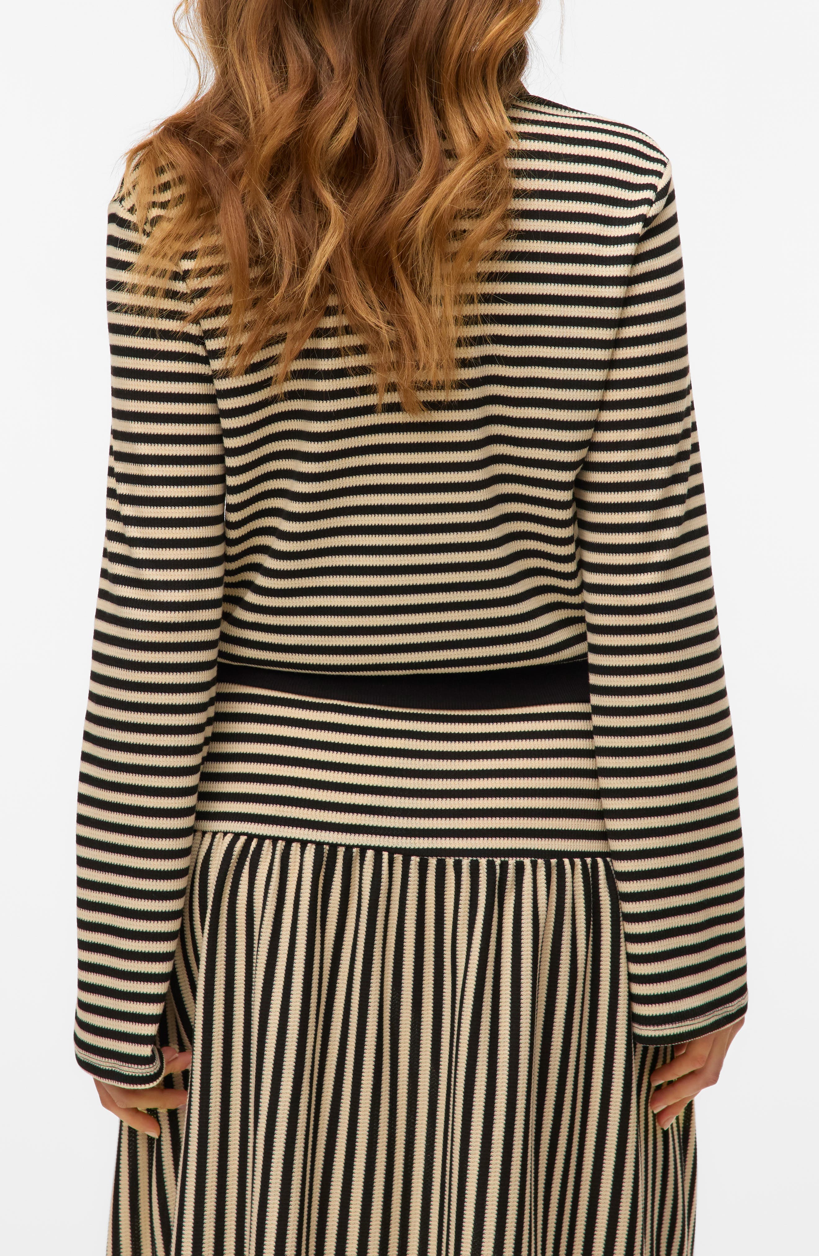 Isabella Stripe Long Sleeve Top - image 2