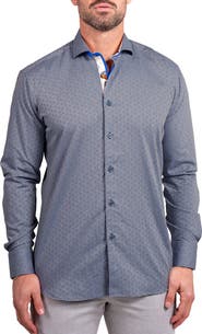 Maceoo Einstein Ascension Contemporary Fit Button-Up Shirt