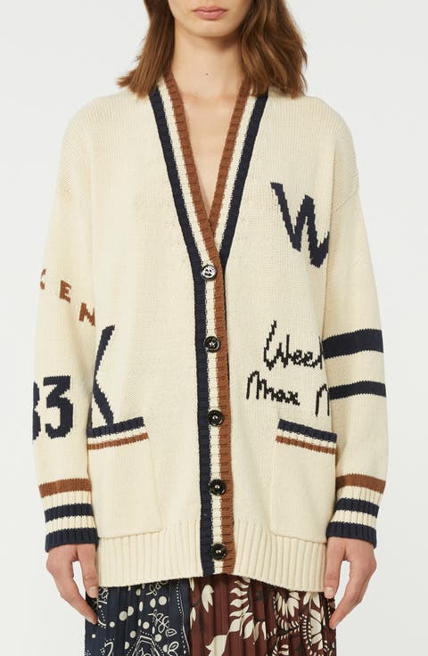 Blasone Oversize Jacquard Cardigan