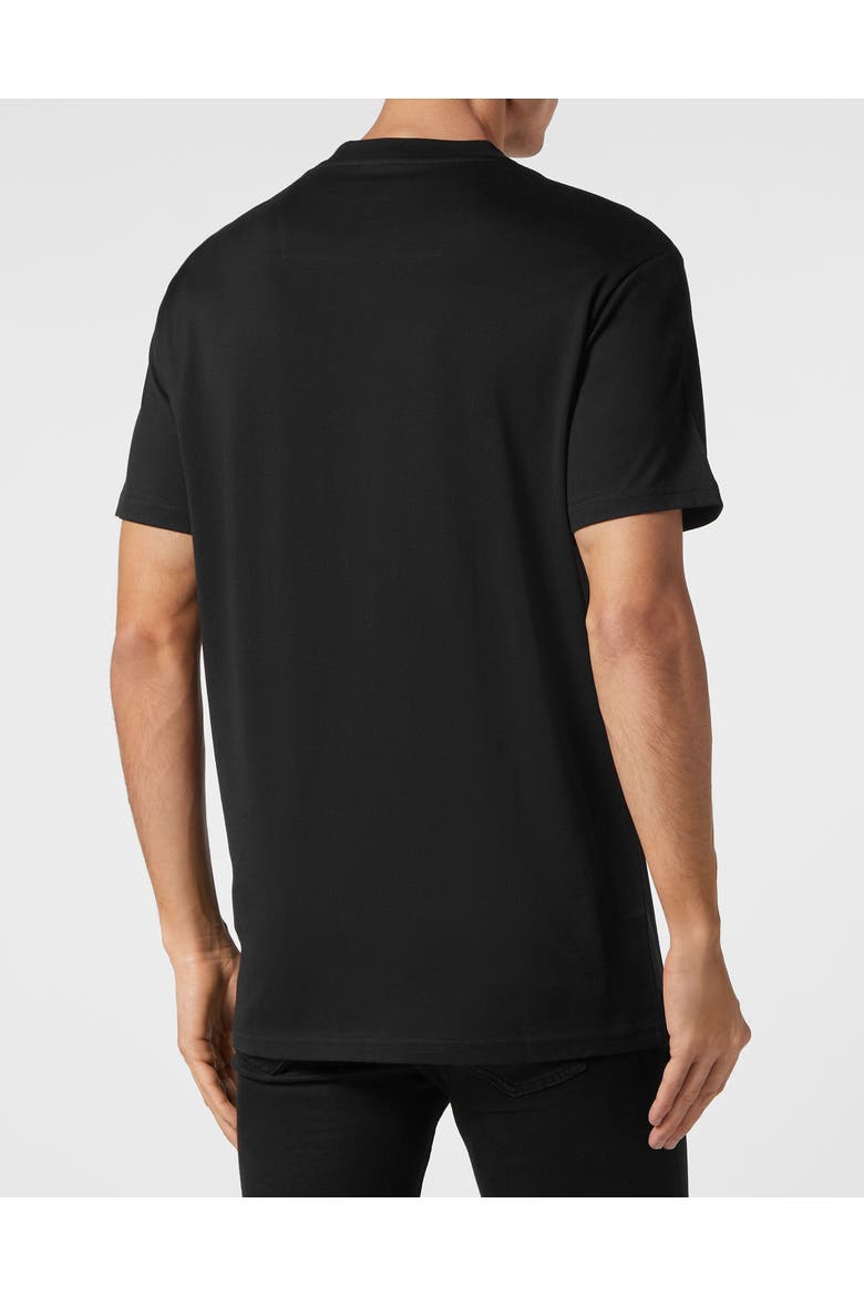 T-Shirt Round Neck Ss Men, Alternate, color, black