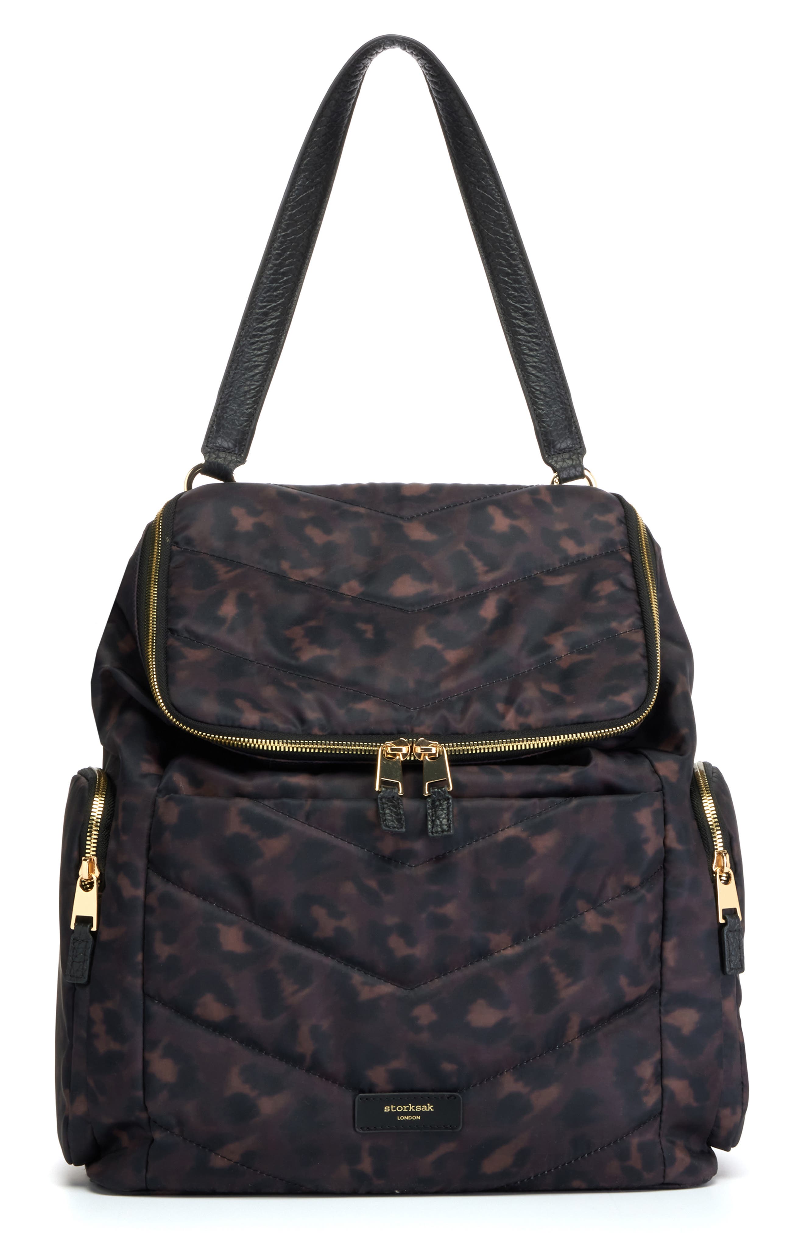 Storksak Alyssa Water Resistant Convertible Diaper Backpack, Alternate, color, 