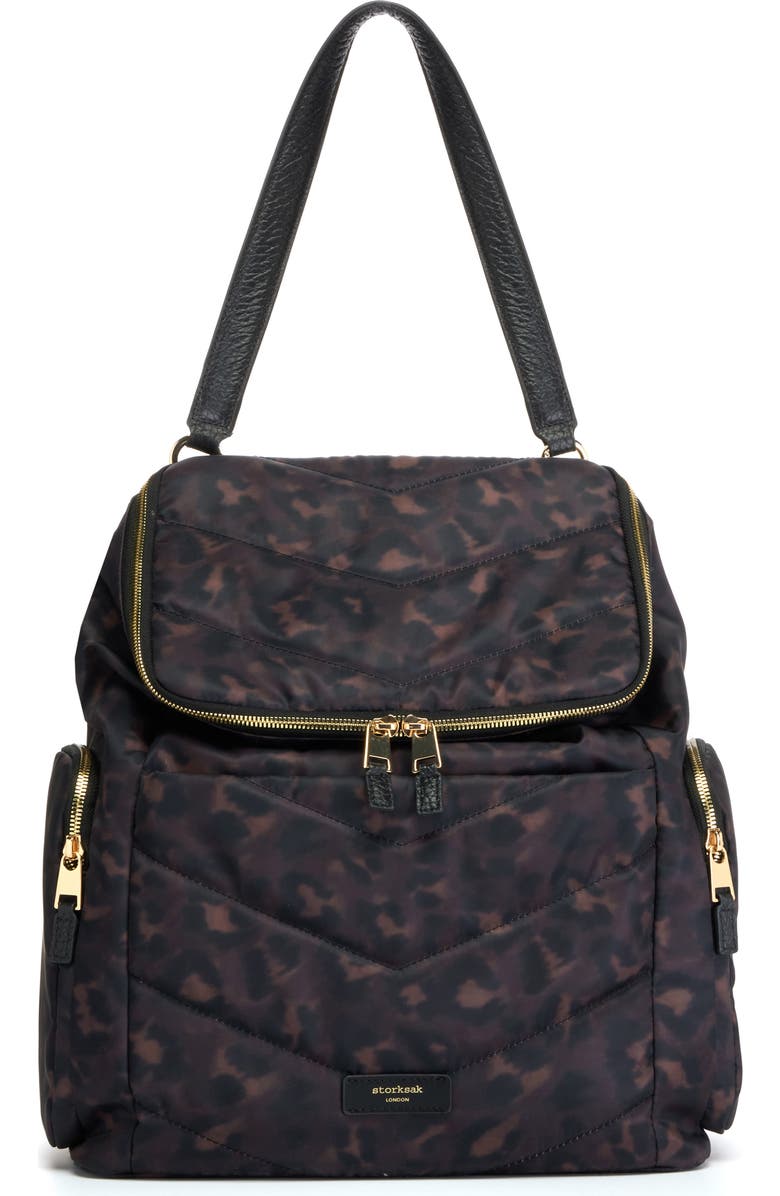 Storksak Alyssa Water Resistant Convertible Diaper Backpack, Alternate, color,