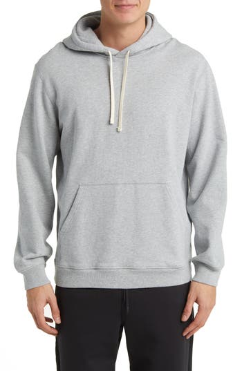 Reigning Champ Classic Fit Handcrafted Midweight Terry Hoodie In Gray