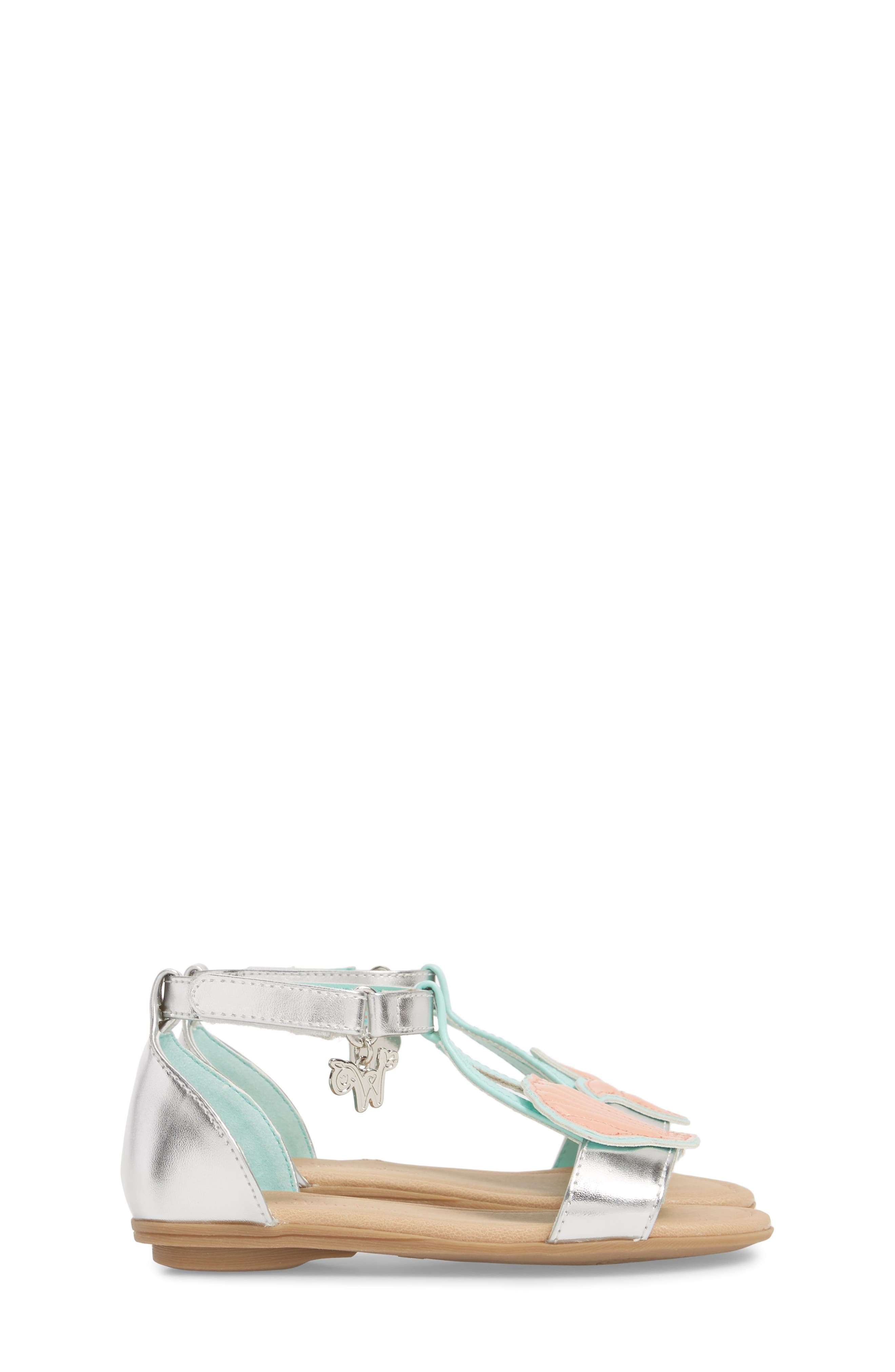 WellieWishers from American Girl Camille Shell Sandal, Alternate, color, 