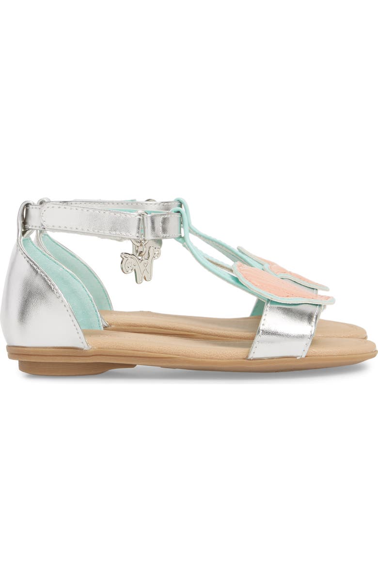 WellieWishers from American Girl Camille Shell Sandal, Alternate, color,