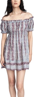 Anna Sui Ombre Ribbons Cotton Dress