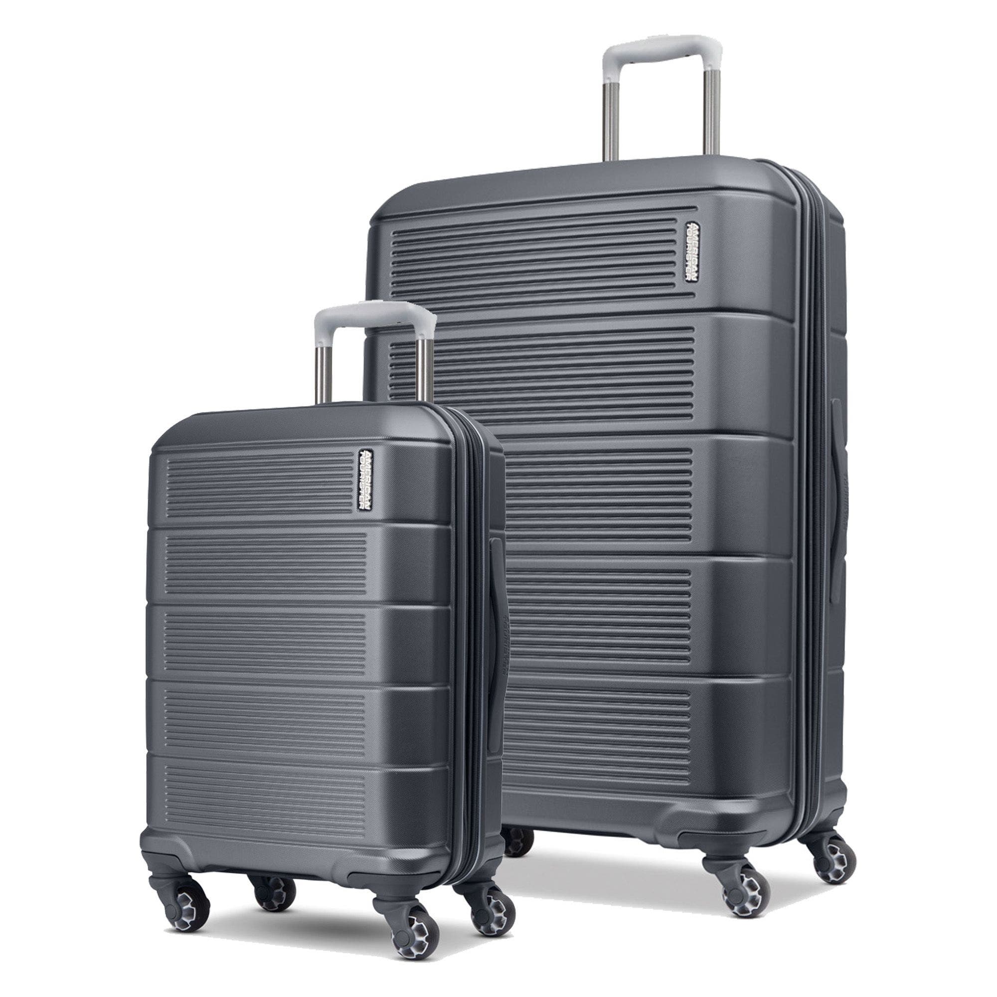 AMERICAN TOURISTER Stratum 2.0 Hardside 2-Piece Spinner Set, Main, color, Charcoal