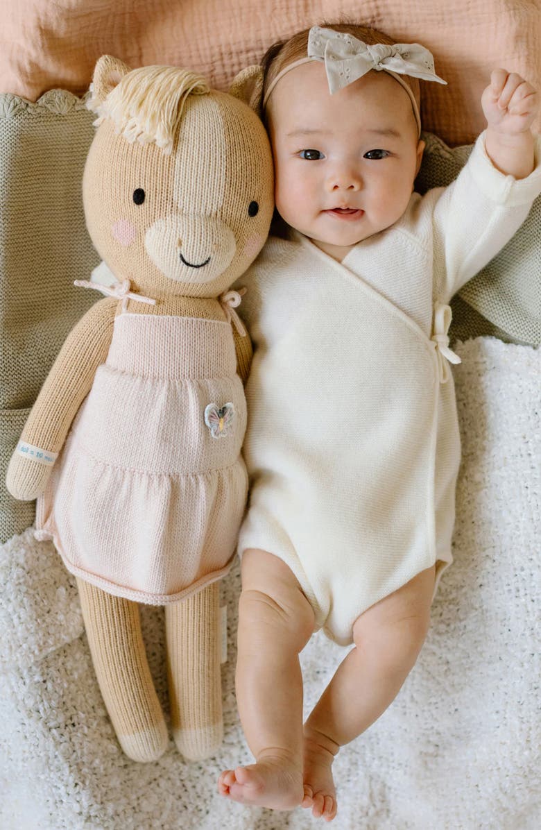 cuddle+kind Kelsie the Pony Stuffed Animal, Alternate, color, Pink