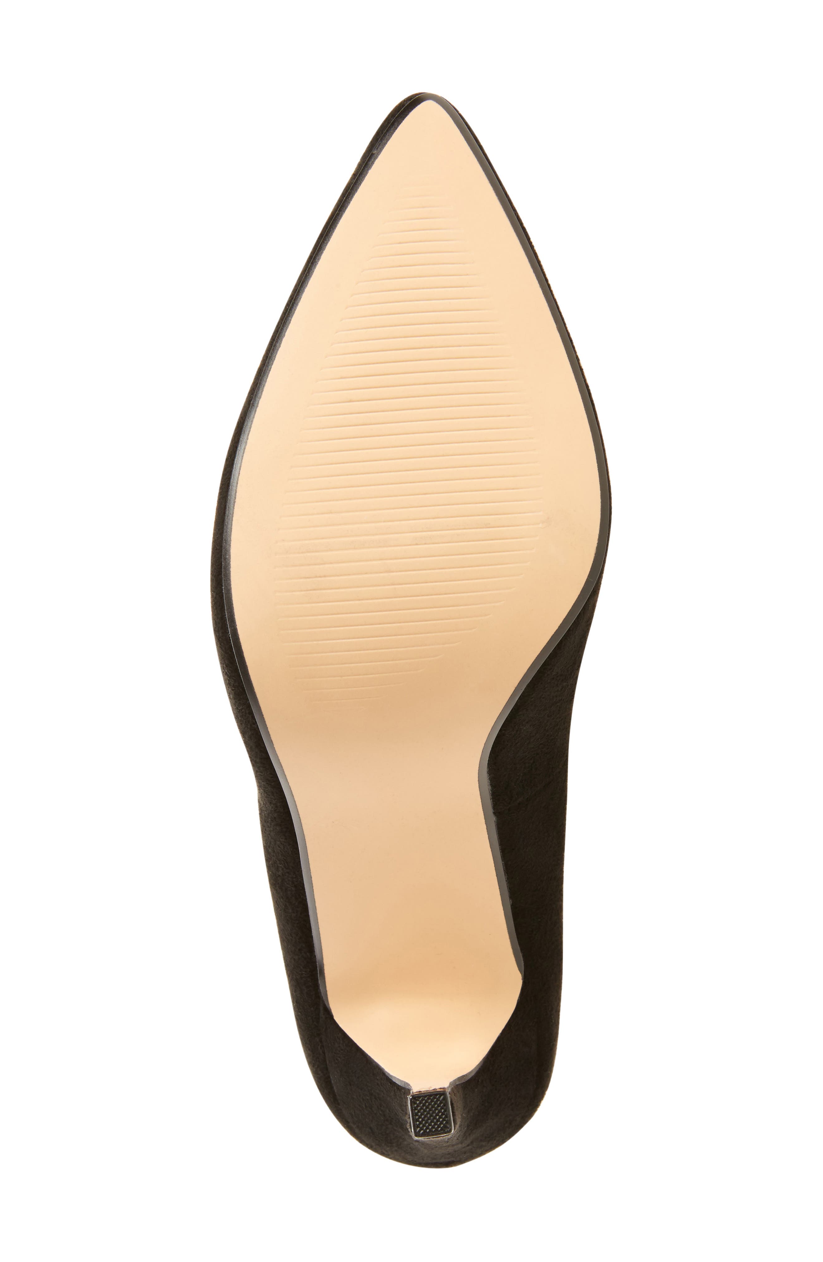 Raja Lace-Up Pump, Alternate, color, BLACK FAUX SUEDE