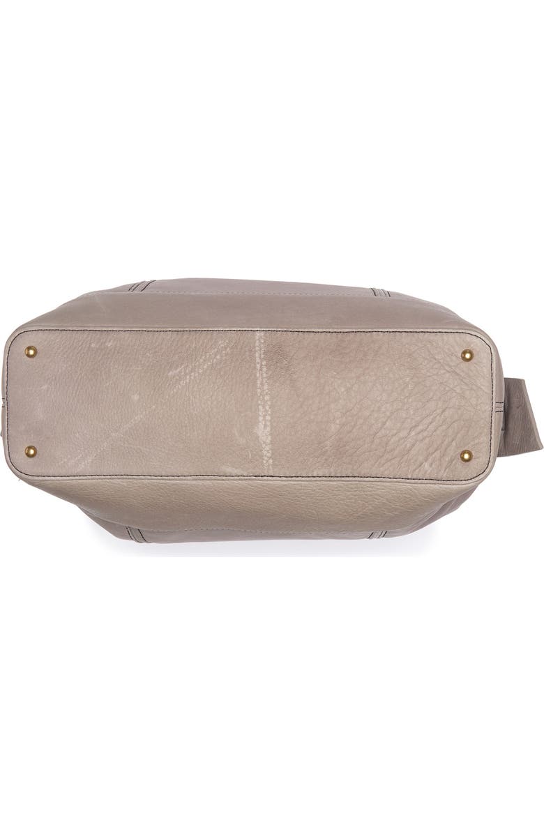 AMERICAN LEATHER CO. Willow Leather Draped Satchel Bag, Alternate, color,