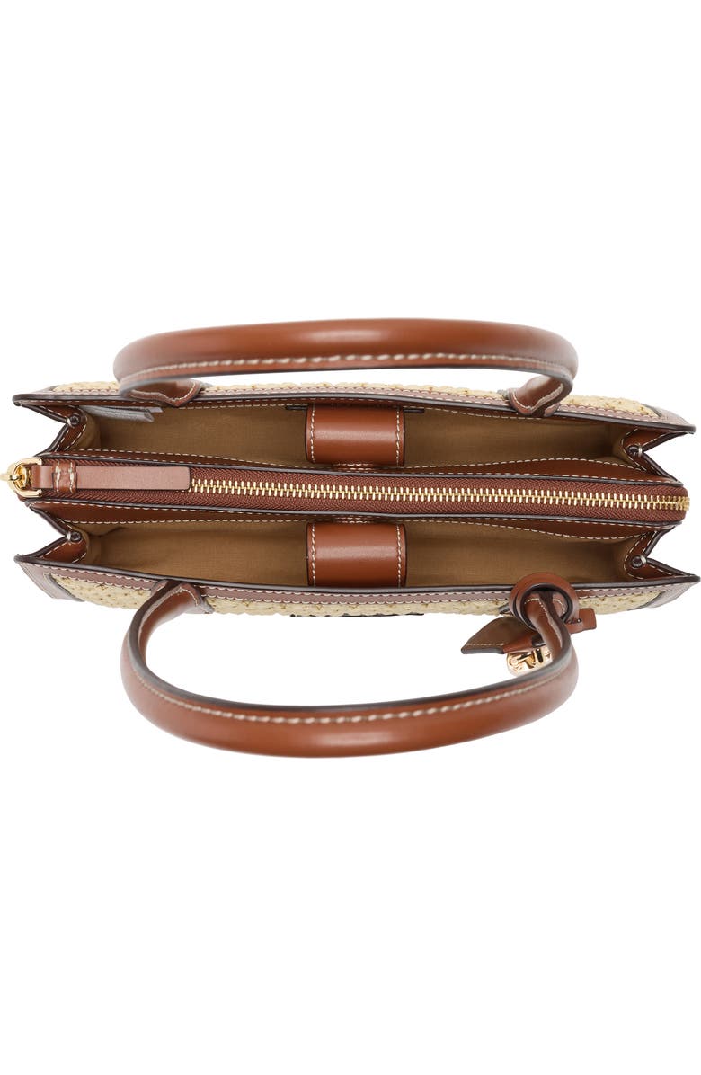 Marc Jacobs Woven Satchel Shoulder Bag, Alternate, color, Natural