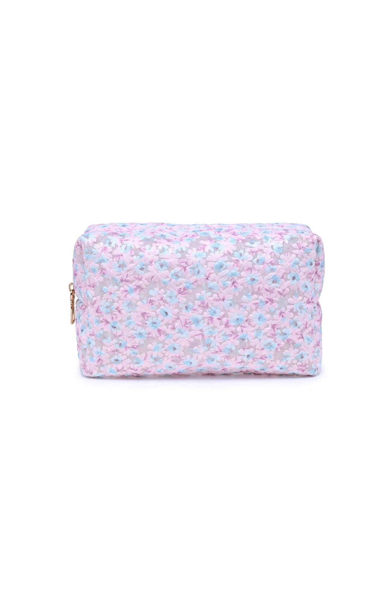 City Bloom Cosmetic & Travel Organizer Pouch, Main, color, Pink