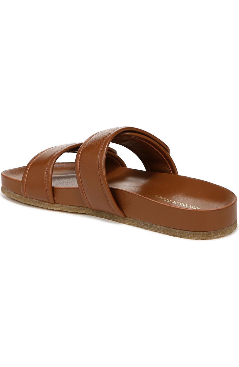 Veronica Beard Percey Slide Sandal, Alternate, color, Caramel