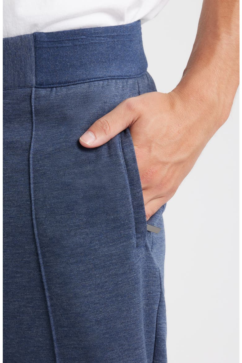 Soft Touch Pintuck Knit Pants, Alternate, color, NAVY