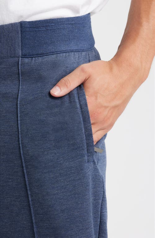 Bugatchi Soft Touch Pintuck Knit Pants In Blue