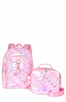 Kids' Heart Confetti Backpack & Lunch Bag Set