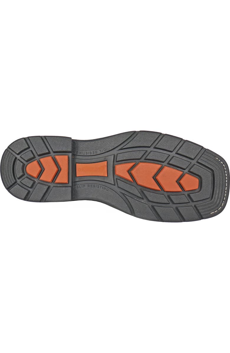 Hoss Boot Company HOSS Brisbee Lacer 8 Inch Distressed Lace Up Kiltie Composite Toe Work Boot, Alternate, color, Brown