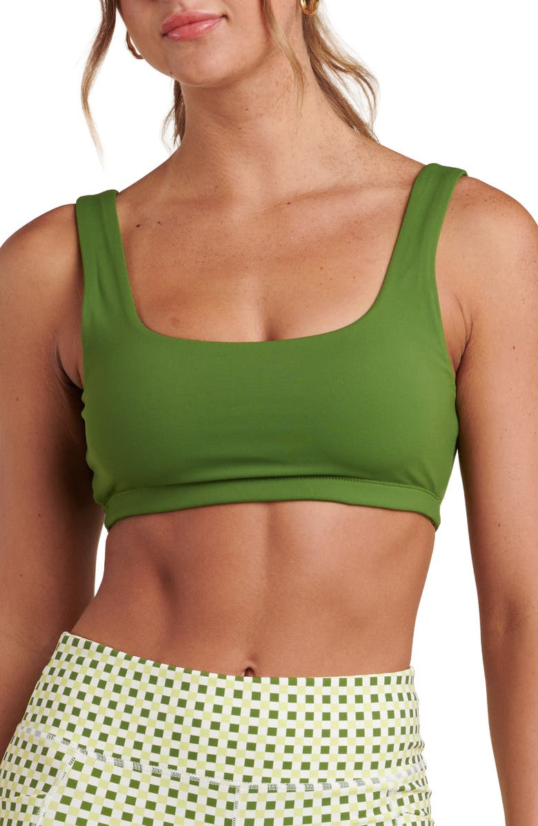 La Blanca Sports Bra, Main, color, Turf