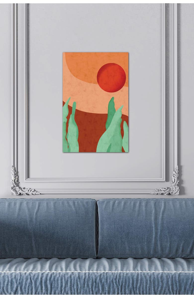 iCanvas Wild Snake by Reyna Noriega Canvas Wall Art 18" x 26", Alternate, color, 