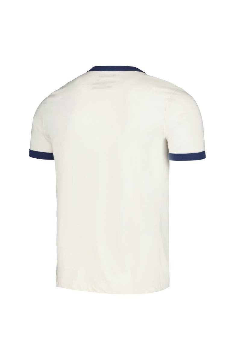 HOMEFIELD Men's Homefield Cream Syracuse Orange "'Cuse" Ringer T-Shirt, Alternate, color, 