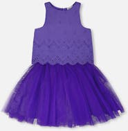 Deux par Deux Sleeveless Top and Elastic Waist Skirt Set