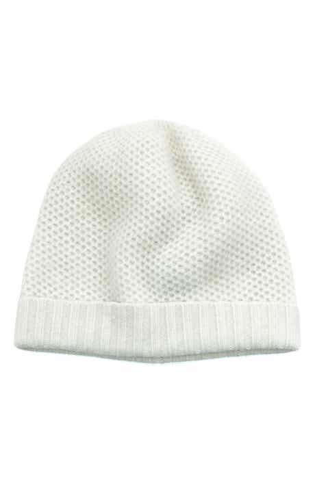 Portolano Honeycomb Cashmere Beanie