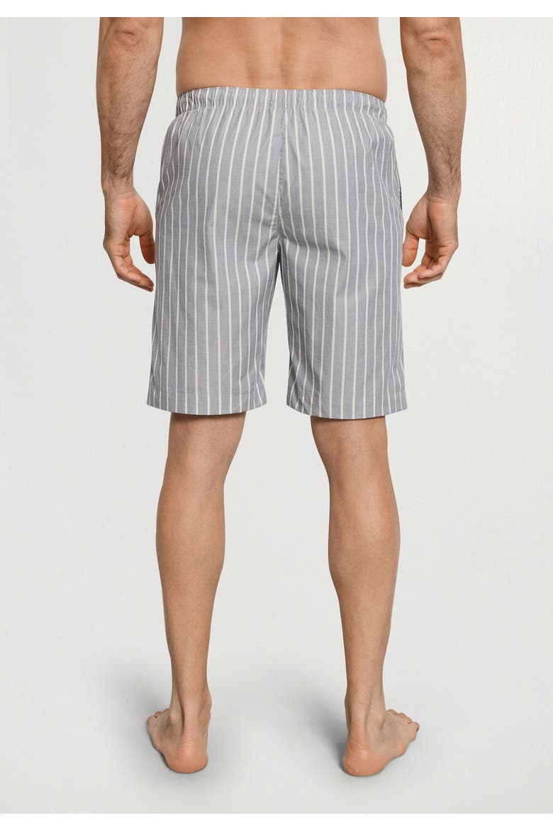 Night And Day Drawstring Cotton Shorts, Alternate, color, Denim Stripe