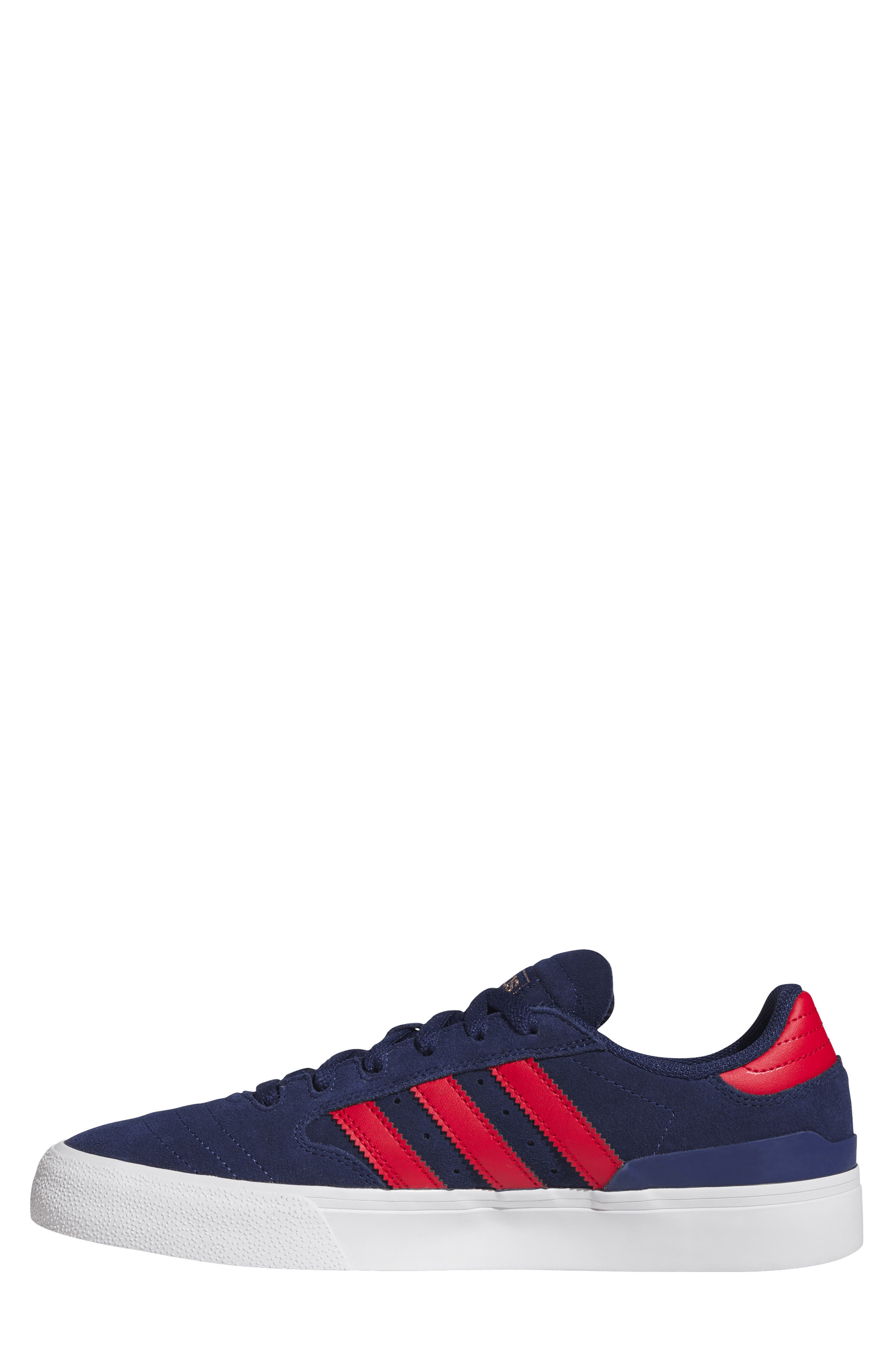 Busenitz Vulc II Skater Shoe, Alternate, color, DARK BLUE/ SCARLET/ GOLD