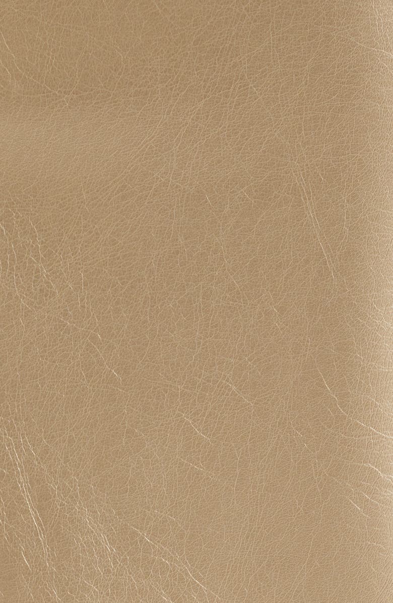 Anne Klein Metallic Faux Leather Midi Skirt, Alternate, color, 